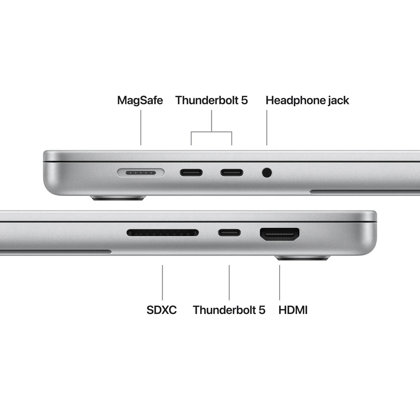 16-inch MacBook Pro: Apple M5 Max chip with 18-core CPU and 40-core GPU, 2TB SSD - Silver