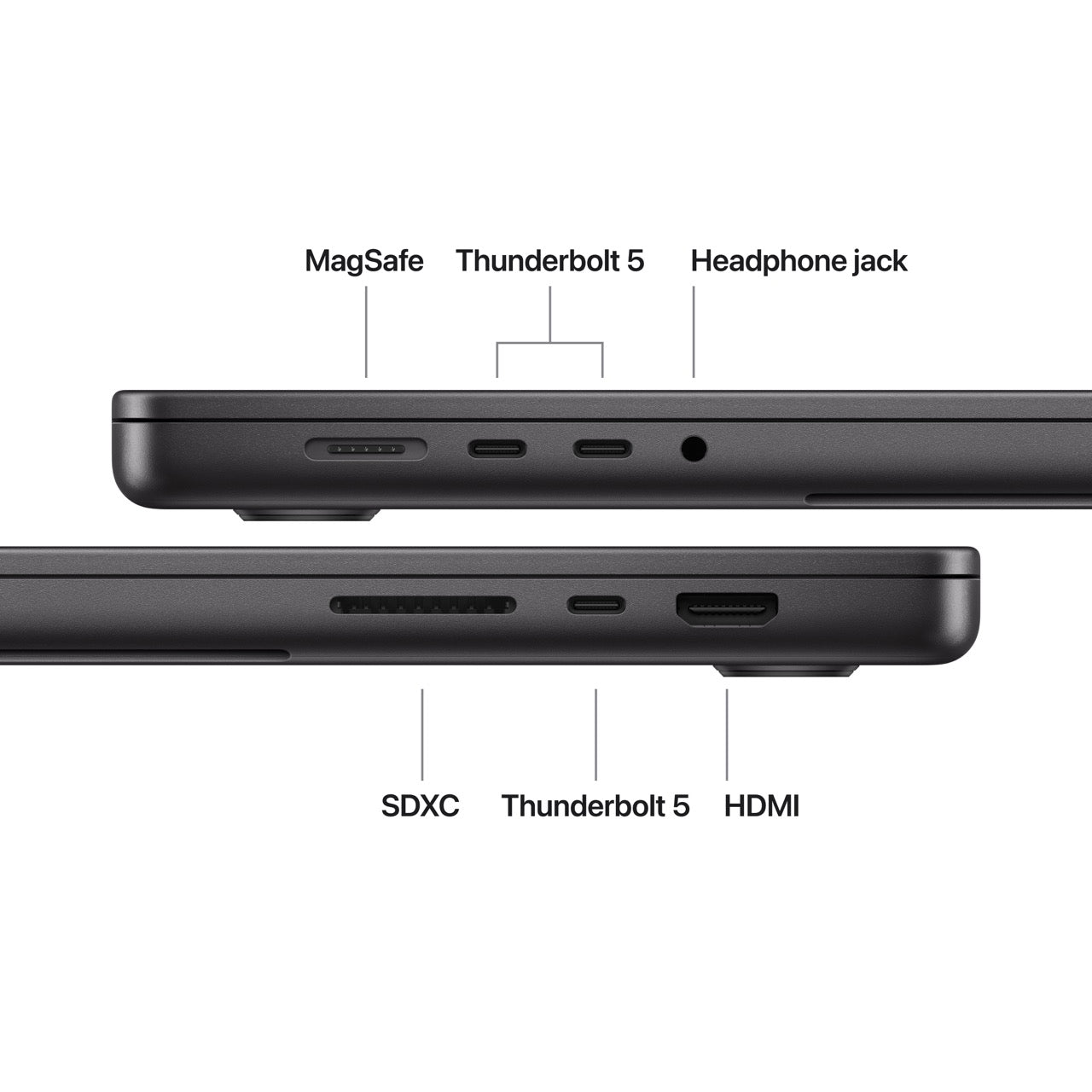 16-inch MacBook Pro: Apple M5 Max chip with 18-core CPU and 32-core GPU, 2TB SSD - Space Black