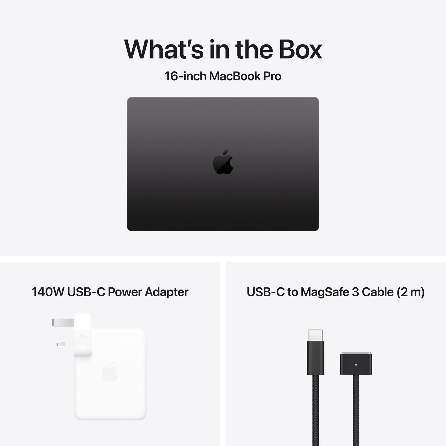 16-inch MacBook Pro: Apple M5 Max chip with 18-core CPU and 40-core GPU, 2TB SSD - Space Black