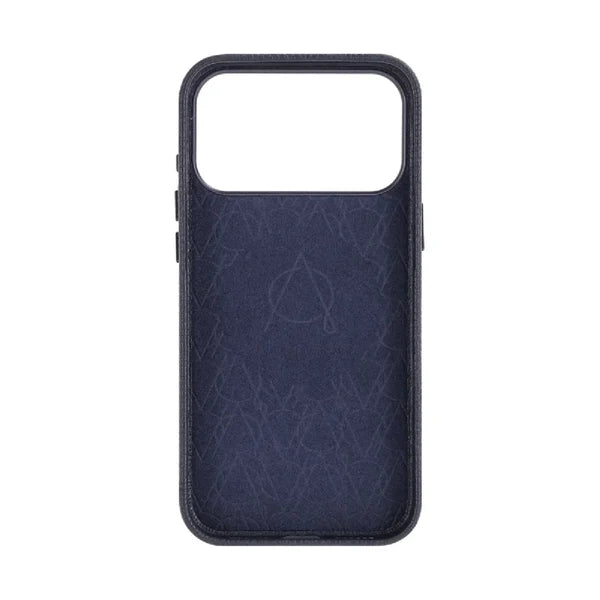 A-Case Amur Genuine Leather Magsafe Case iPhone 18 Pro Blue