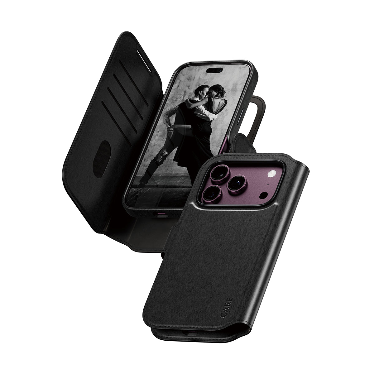 Panzerglass Care iPhone 18 Pro Tango Wallet Case W/ Magsafe Black