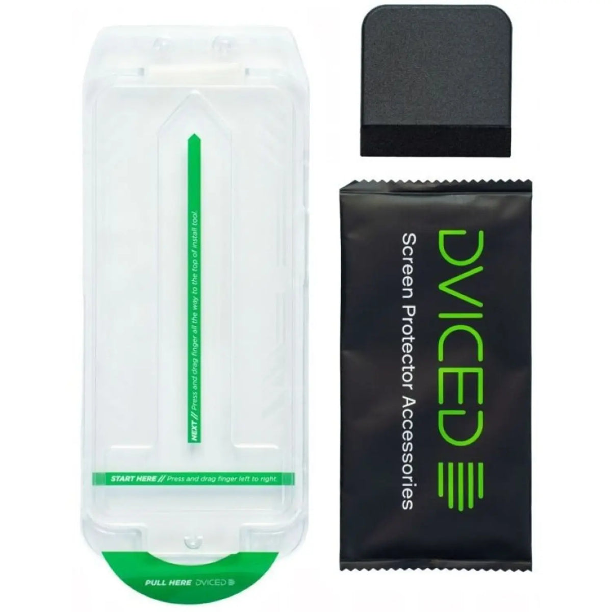Dviced Tempered glass screen protector for iPhone 18 Pro with dust-free applicator