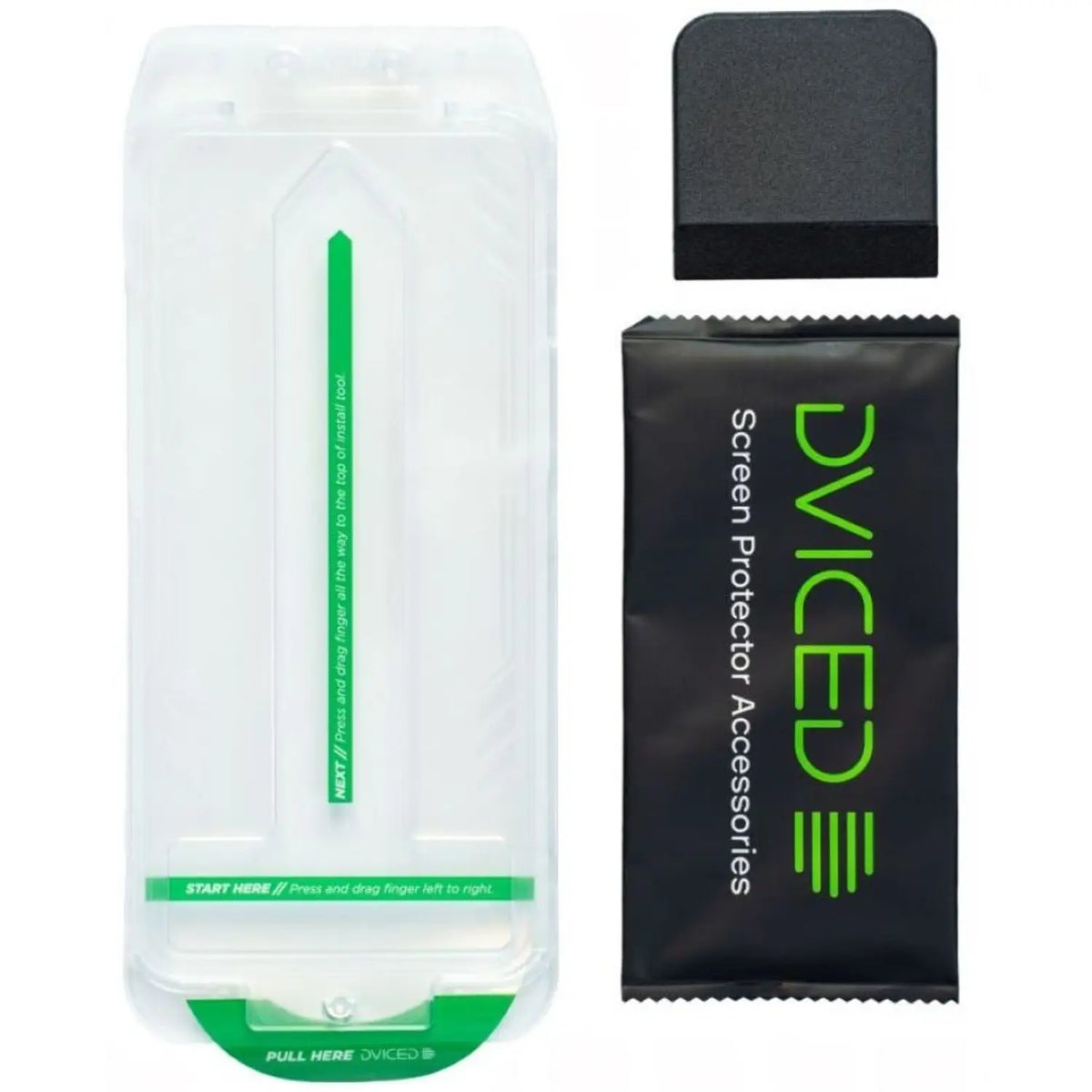 Dviced Tempered glass screen protector for iPhone 18 Pro Max with dust-free applicator