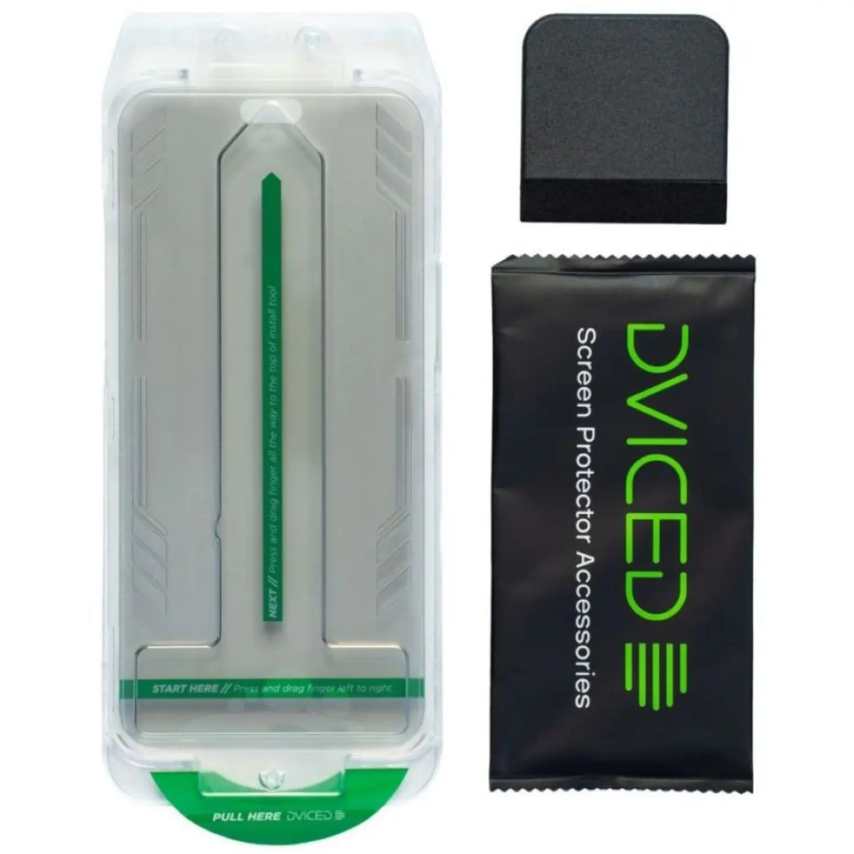 Dviced Privacy Tempered glass screen protector for iPhone 18 Pro Max with dust-free applicator