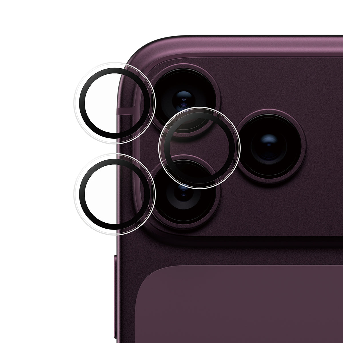 Safe iPhone 18 Pro Max Camera Lens Protector Hoops
