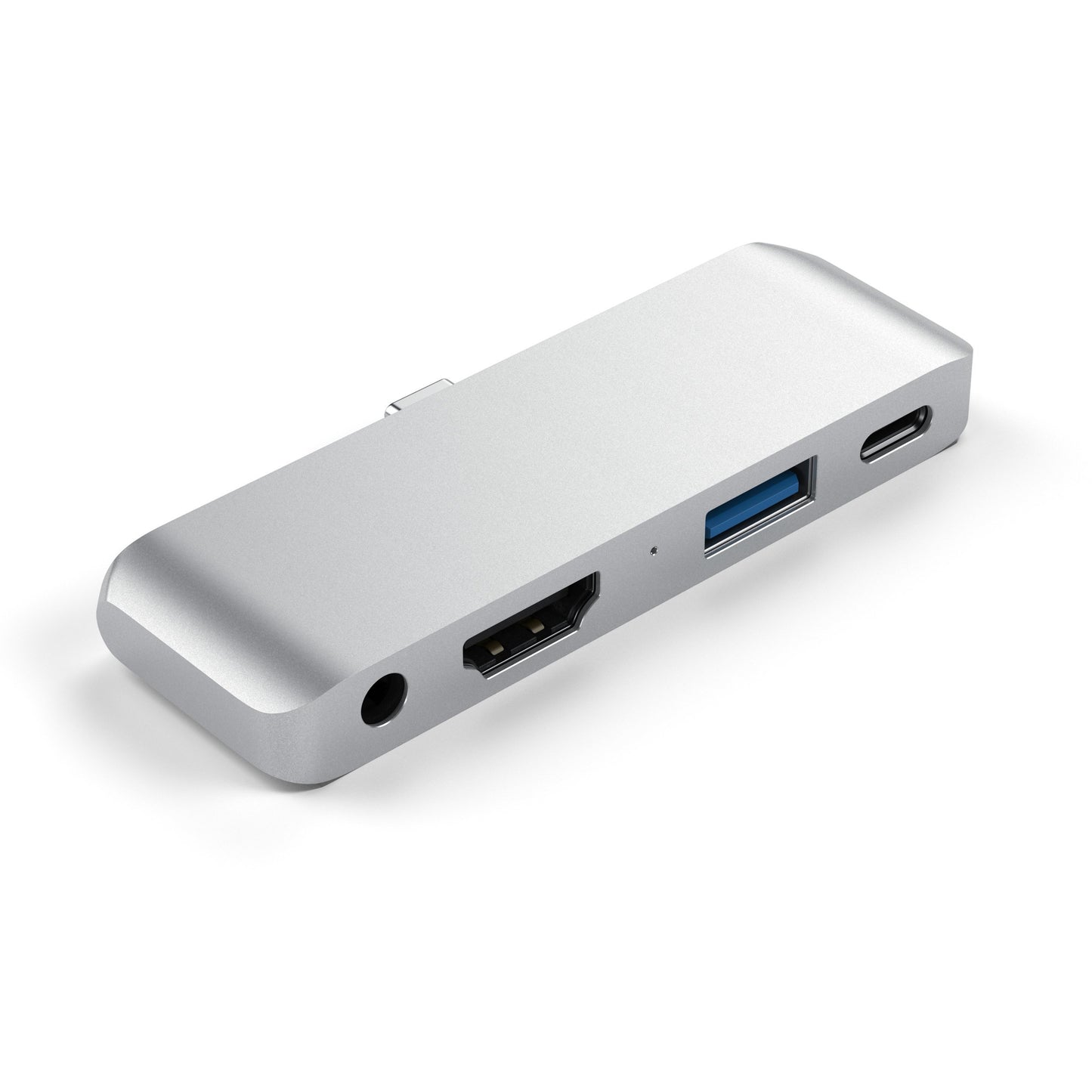 Satechi - Hub - TYPE-C Mobile Pro Hub - For iPad & Type C Smartphones / Tablets - Silver