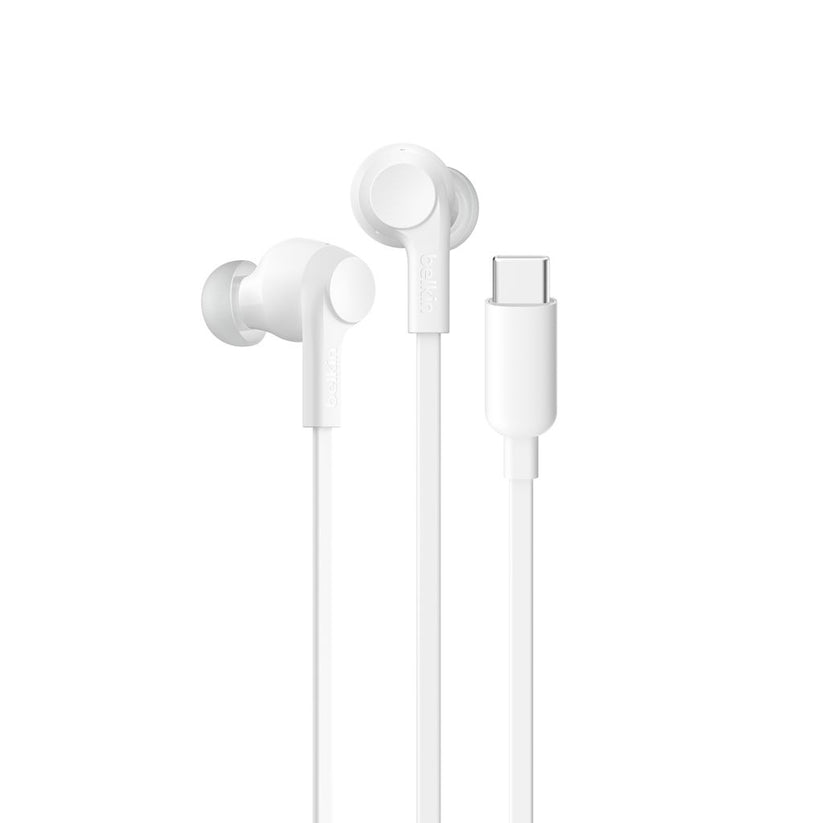 BELKIN_-_WIRED_EARBUDS_-_USB-C_-_IN-EAR_-_ANC_-_WHITE_image_position_1