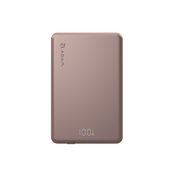 Adam elements VIONTA L5 Ultra Slim Magnetic Wireless Charging Power Bank Pink - 5000mAh