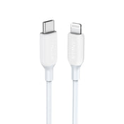 A8832H21|أنكر باورلاين III كابل USB-C إلى لايتنينج 2.0 بطول 3 أقدام - أبيض