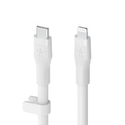 Belkin - Cable - Silicone - Lightning to Type-C - 3m - White