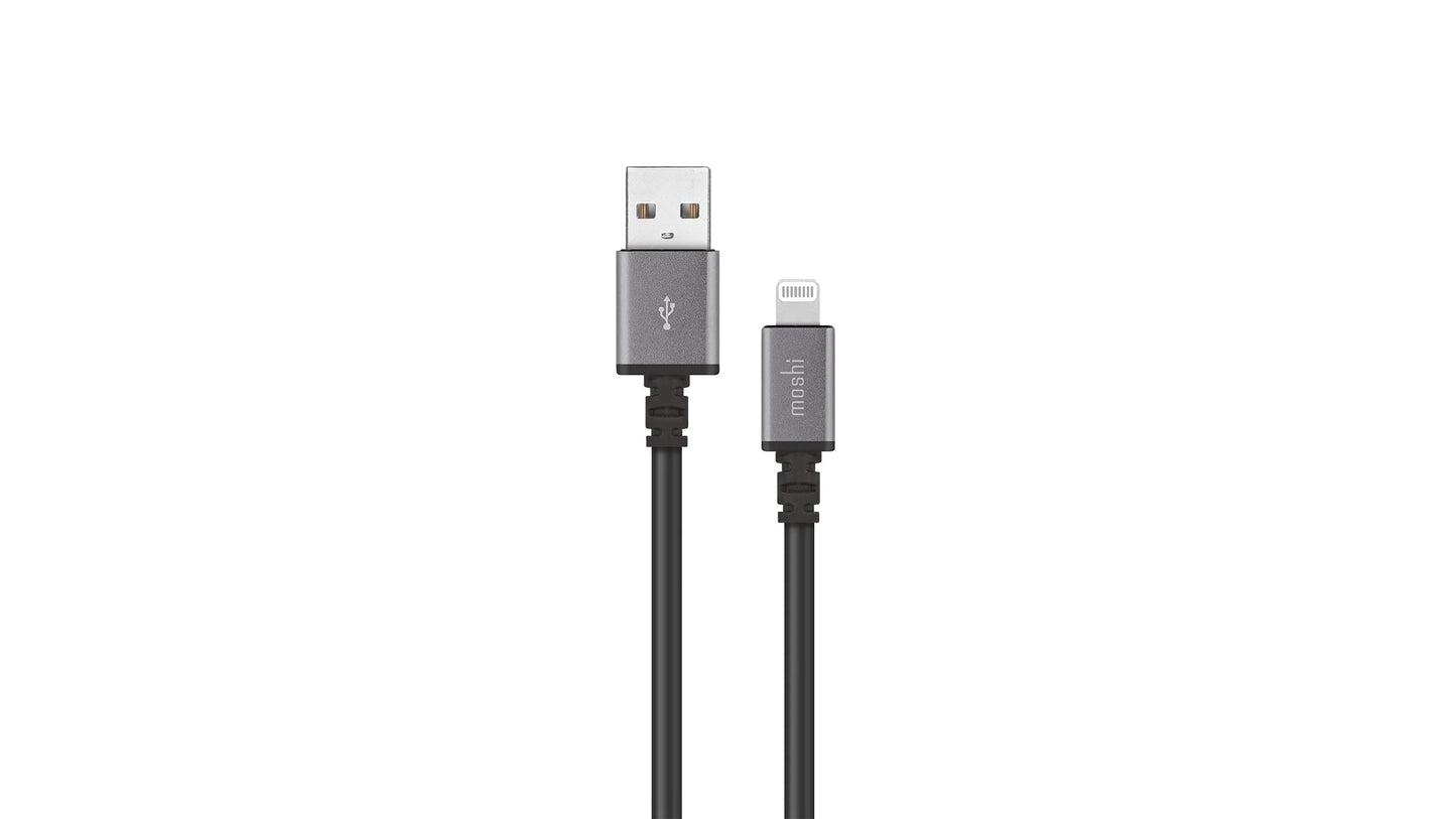 Moshi - USB Cable 3M With Lightning Connector - Black