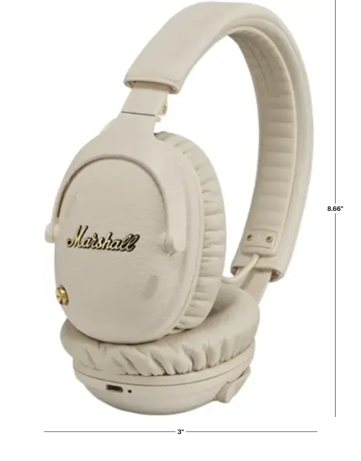 Marshall Monitor Iii A.N.C. Cream