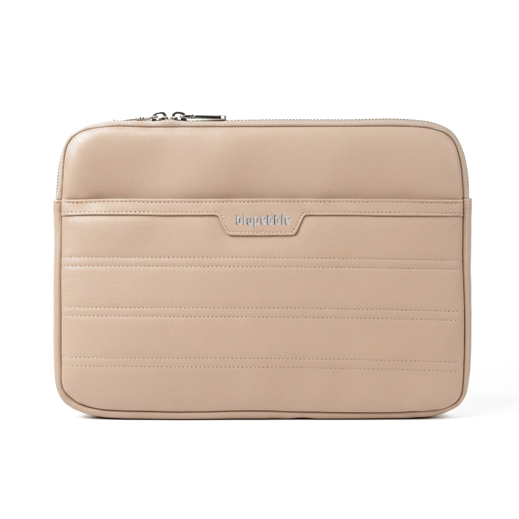Blupebble Essential Macbook Sleeve 14 Inch - Biege