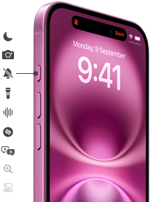 فقط اضغط مع الاستمرار على زر Action في iPhone 16 لتشغيل الإجراء الذي تريده، ميزة التركيز، تطبيق الكاميرا، الوضع الصامت، المصباح اليدوي، المذكرات الصوتية، Shazam، والمزيد