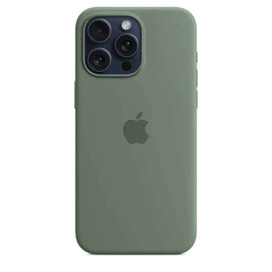 iPhone 15 Pro Silicone Case with MagSafe - Cypress