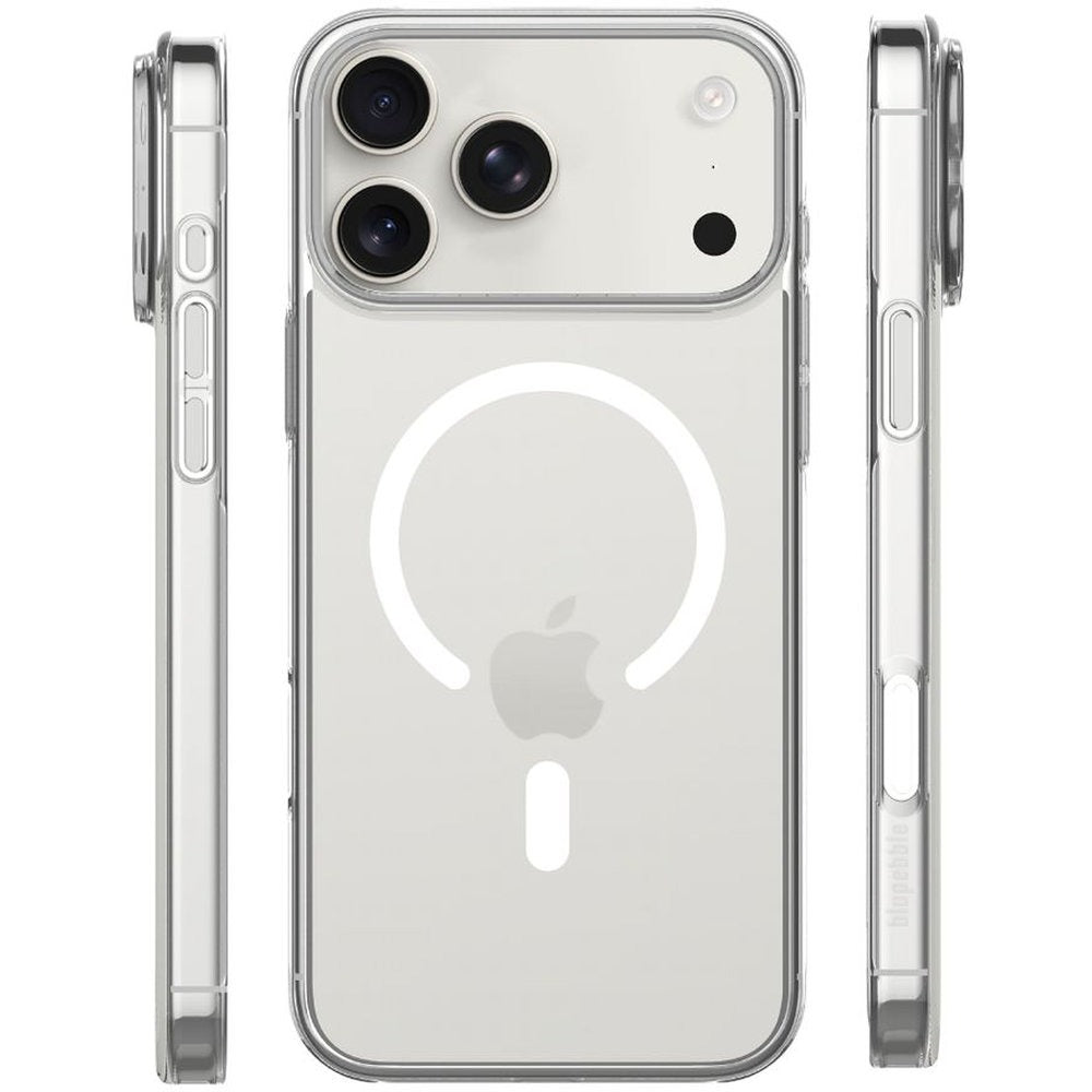 Blupebble Crystal Guard Case compatible with Magsafe 18 Pro