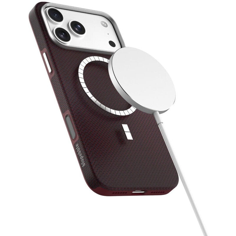 Blupebble ArmaTek Case compatible with Magsafe iPhone 18 Pro Max WineRed