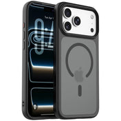 Blupebble Hybrid Matte Case compatible with Magsafe iPhone 18 Pro Black