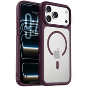 Blupebble Hybrid Matte Case compatible with Magsafe iPhone 18 Pro Max Wine
