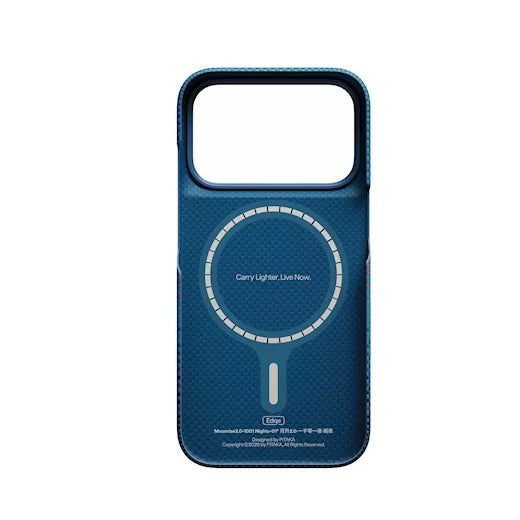 PITAKA Moonrise Nights Midnight Edge Case For iPhone 18 Pro