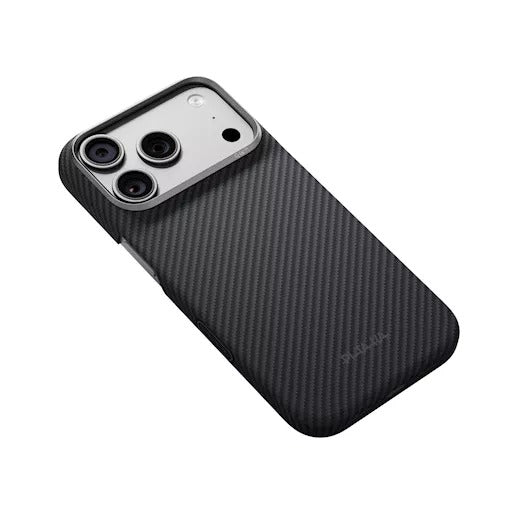 PITAKA Classic-Black Grey Twill Edge Case for iPhone 18 Pro Max