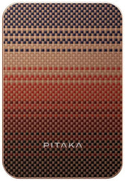 PITAKA_Aramid_Fiber_Qi2_Magsafe_Wireless_15W_Power_Bank_5000mAh_Sunset_image_position_1