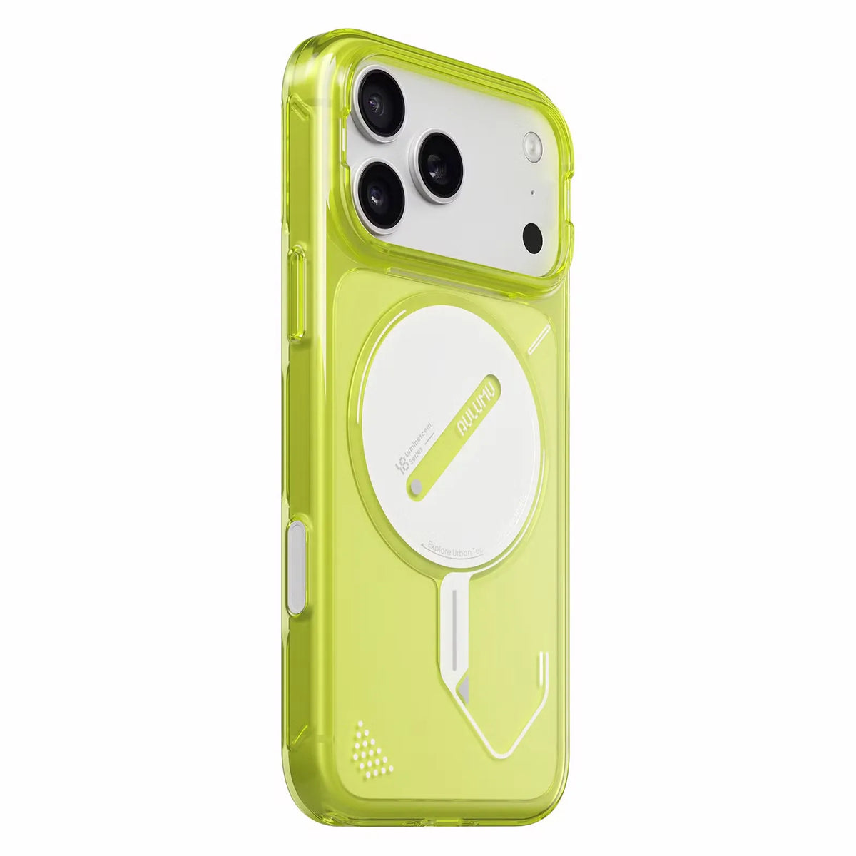 A18 Pc Case For Iphone 18 Pro, Yellow Lemon
