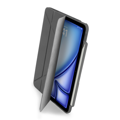 Pipetto iPad Air 13 (2024) Origami No3 Pencil Case - Grey