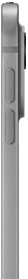 iPad Pro, side exterior, silver color, thin profile, aluminum enclosure, volume buttons and pro camera system