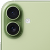 الجزء الخلفي الخارجي لـ iPhone 17، نظام كاميرا Fusion في الزاوية العلوية اليسرى