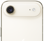 iPhone Air، الجانب الخلفي، اللون ذهبي فاتح، نظام كاميرا Fusion الرئيسية في منصة في الأعلى