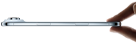 إبهام وسبابة تمسكان iPhone Air، الجانب الخارجي، اللون أزرق سماوي، ملف نحيف جداً