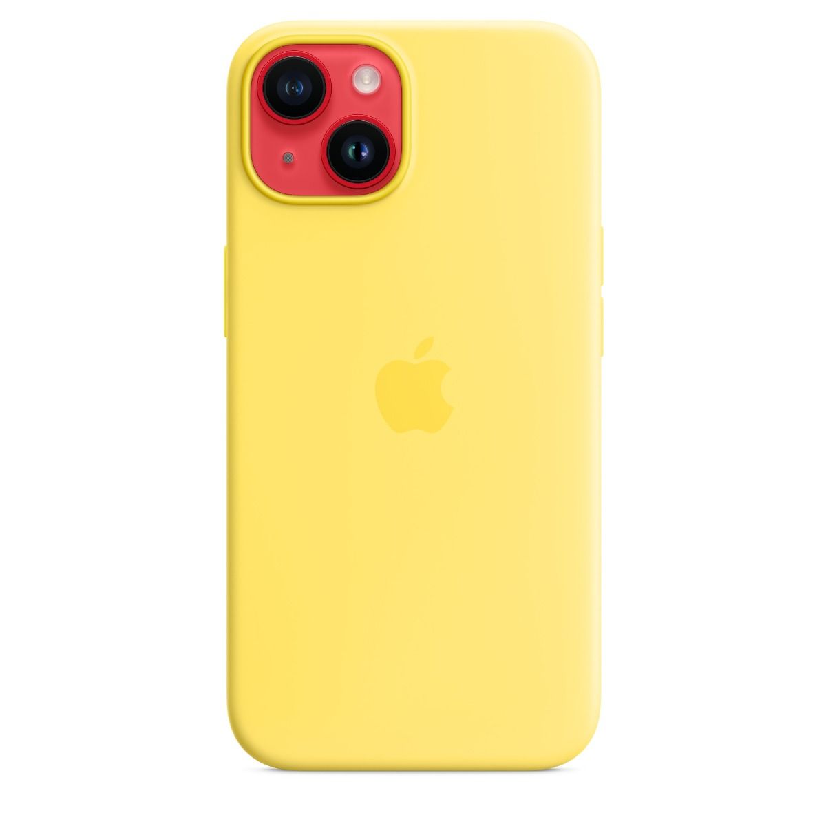 iPhone 14 Silicone Case with MagSafe - Canary Yellow