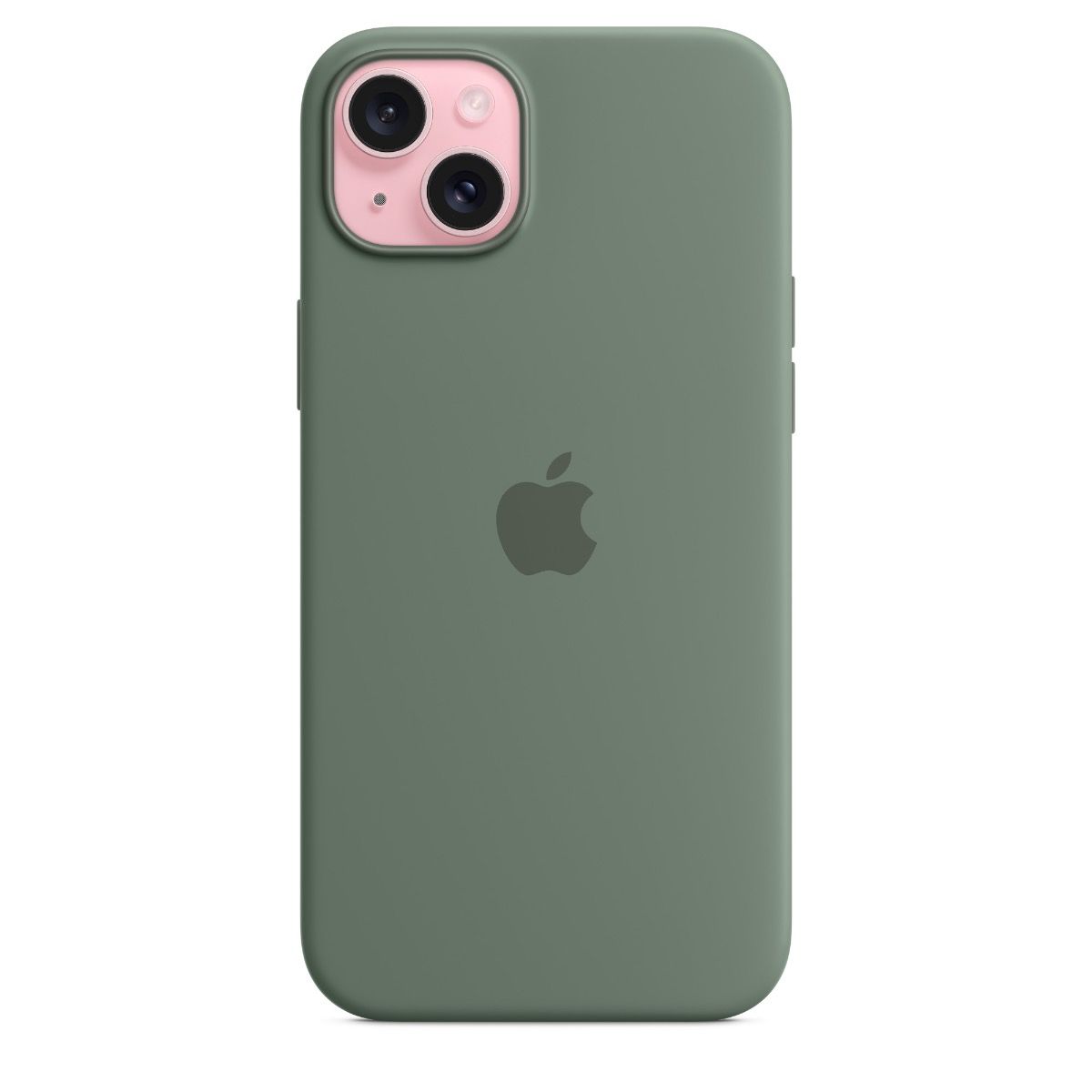 iPhone 15 Plus Silicone Case with MagSafe - Cypress