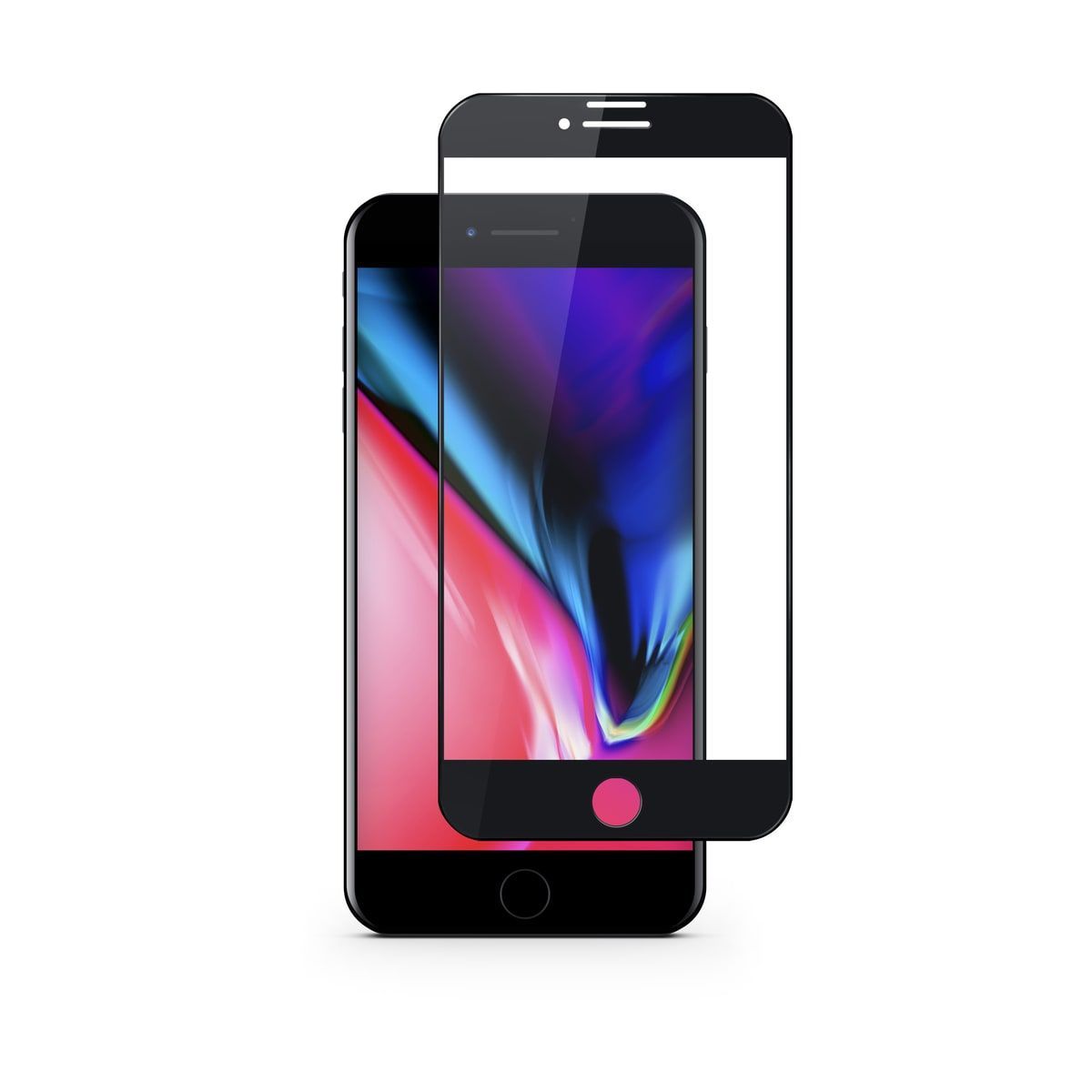 iSTYLE - Screen protection with internal shock absorption 6/6S/7/8/SE 2020 - black