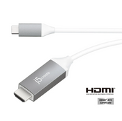 J5 USB-C to 4K HDMI Cable - Aluminium