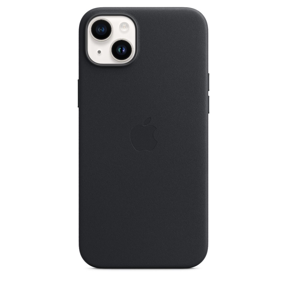 iPhone 14 Plus Leather Case with MagSafe - Midnight