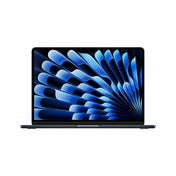 13 MacBook Air: M3 chip, 24GB RAM, 512GB SSD with 8-core CPU and 10-core GPU, Arabic/English Keyboard - Midnight (2024 - Model)