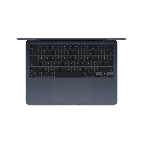 13 MacBook Air: M3 chip, 24GB RAM, 512GB SSD with 8-core CPU and 10-core GPU, Arabic/English Keyboard - Midnight (2024 - Model)