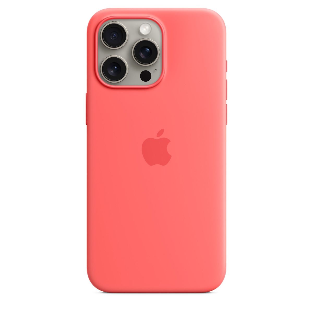 iPhone 15 Plus Silicone Case with MagSafe - Guava