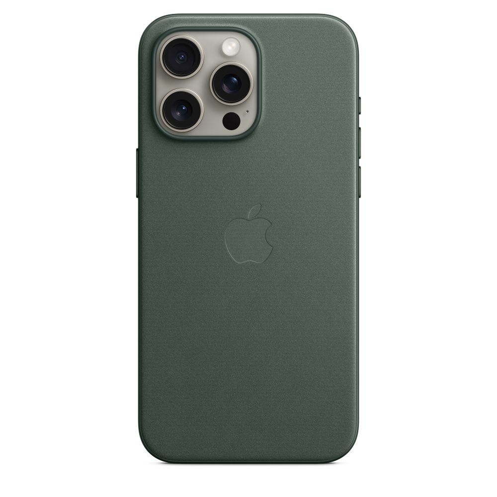 iPhone 15 Pro FineWoven Case with MagSafe - Evergreen