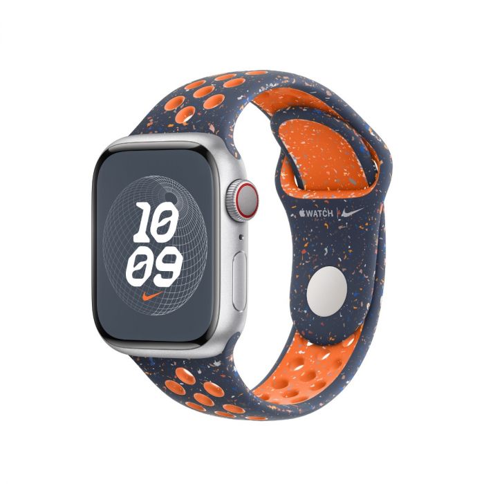 45mm Blue Flame Nike Sport Band - S/M