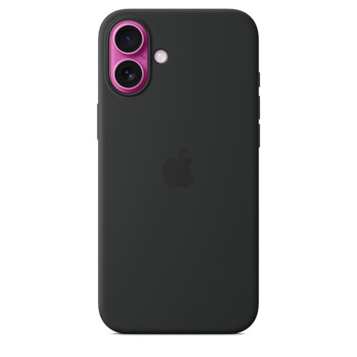 iPhone 15 Plus Silicone Case with MagSafe - Black
