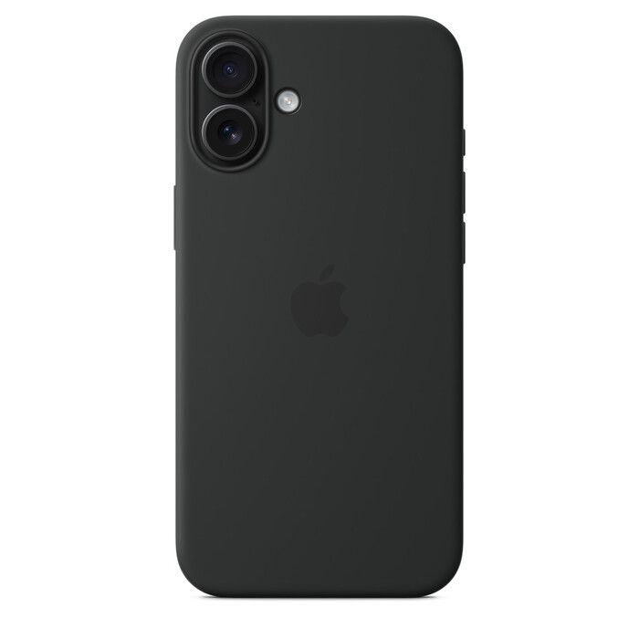iPhone 15 Plus Silicone Case with MagSafe - Black