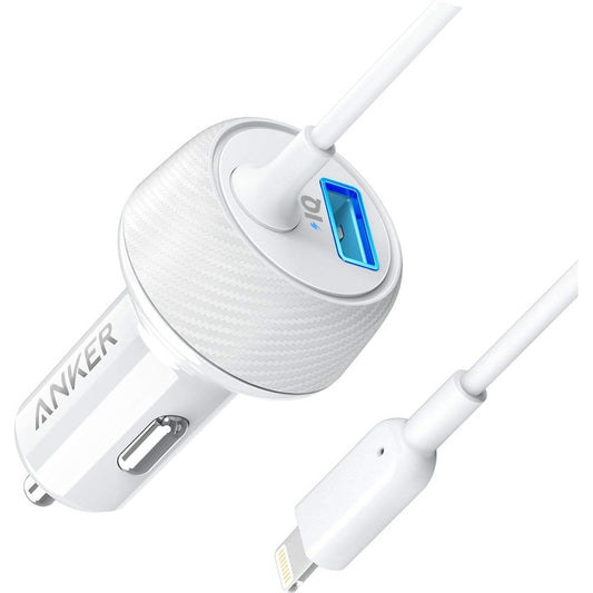 Anker - P24W PowerDrive 2 Elite With Lightning Connector - White