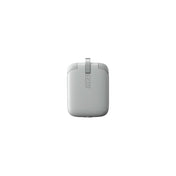 Rolling Square Wireless Magnetic Power Bank with Magnetic Dock and Hook - Pure White