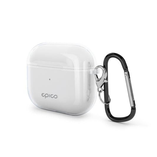 غطاء iSTYLE سيليكون لسماعات AirPods الجيل الثالث، شفاف