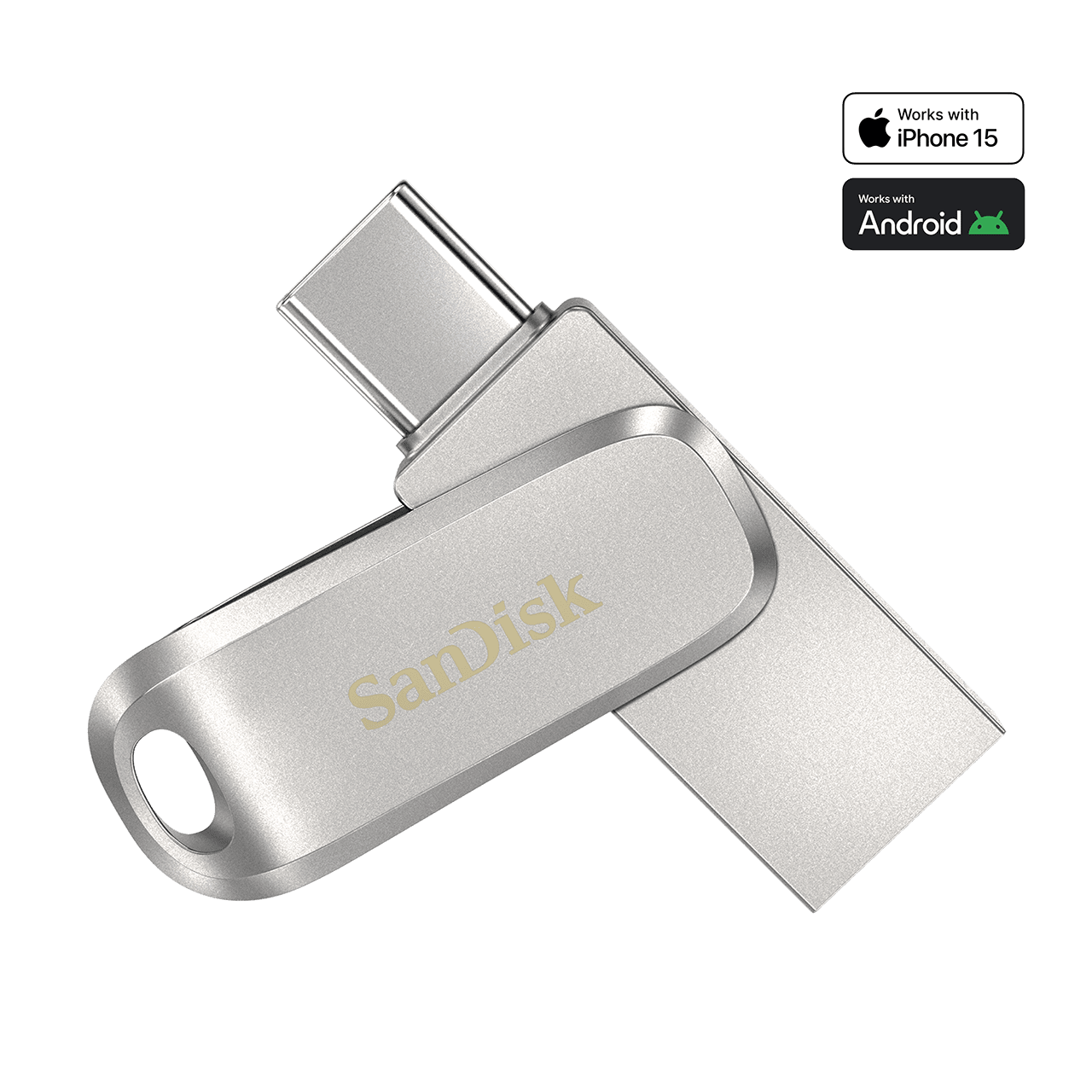 SanDisk Ultra Dual Drive Luxe USB Type-C 128GB - 150MB/s, USB 3.1 Gen 1