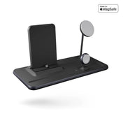 ZEDC21B/00|زينز شاحن لاسلكي 4 في 1 للآيباد + MagSafe