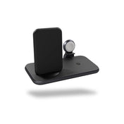 Zens Aluminium 4 in 1 Stand Wireless Charger with 45W USB PD Black